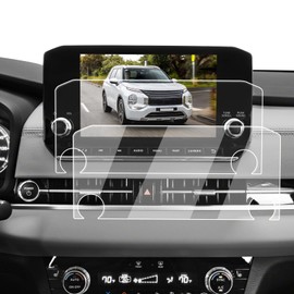 Screen Protector 2 Pcs For 2022-2024 Mitsubishi Outlander, 9-Inch Nano-film Navigation Screen 2022-2024 Outlander(SE/SEL/SE TECH/SEL Black Edition/SEL Premium/Platinum Edition/Ralliart) Accessories