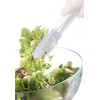 Lurch 10222 Salatschleuder mit Kurbel aus Kunststoff, Iron Grau/Weiß, 22