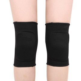 QCHOMEE Kneepads Knee Support Knee Sleeves Brace Protector Pad Kids Breathable Thicked Antislip Crashproof Flexible Support Protector Pad Dance Sponge Knee Pads Brace for Kids 1 Pair