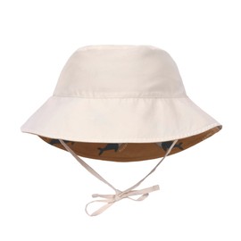 Lassig Swimwear- Sun Protection Bucket Hat Whale caramel, 19-36 months, Size: 50/51