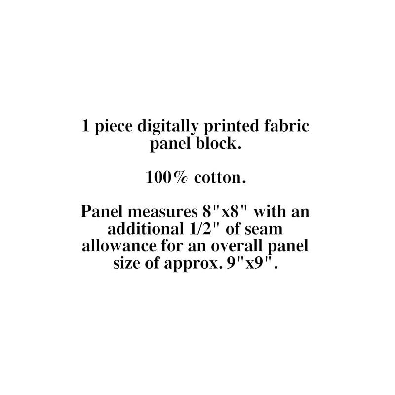 Fabric Panel 8"x8" Isaiah 40:29 Faith Scripture 100% Cotton Quilting