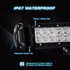 Nilight 17 in 108W LED Light Bar Spot Flood Combo
