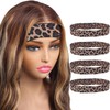 4PCS Lace Melting Band, Elastic Bands for Wig Edges, Wig
