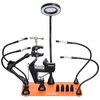 VEVOR Magnetic Helping Hands Soldering Station, 4 Arms Third Hand