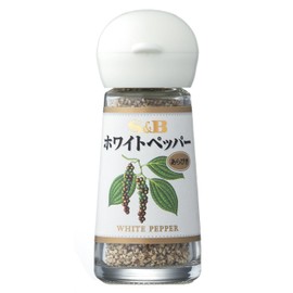 S&B White Pepper (Sneak), 0.6 oz (16 g) x 5 Packs