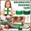 Watersay 2 Roll 220 Yard Christmas Packing Tape 1.89'' Decorative