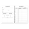 BookFactory Blood Pressure Log Book/Blood Pressure Monitoring Logbook/Personal Medical Tracking