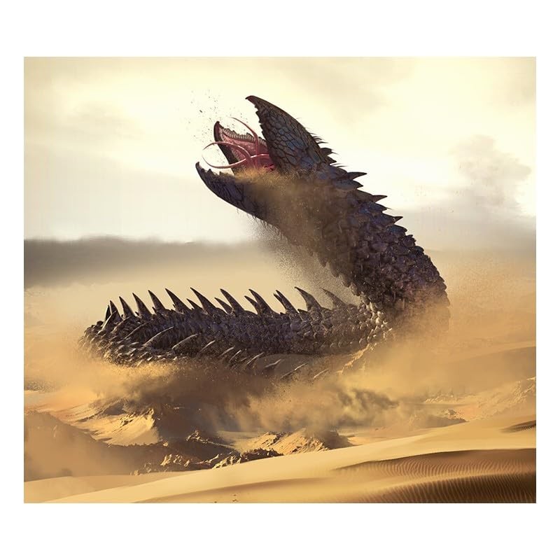 Set of 2 Kemet Sand Worm Extensions + Obelisks French