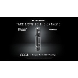 Nitecore EDC31 3500 Lumen USB-C Rechargeable EDC Flashlight