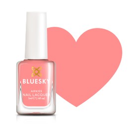 Bluesky Kids Nail Polish - Sea Shell, Coral. Easy Peel, Non-Toxic, Water-Based, Flawless Nail Polish for Kids, 5ml