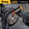 Titan DBX 63628 28oz Dead Blow Hammer with Interchangeable Polyurethane
