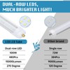 BSK.BESTKA (4-Pack),T8/T10/T12 8FT LED Tube Light, Single Pin FA8 Base,