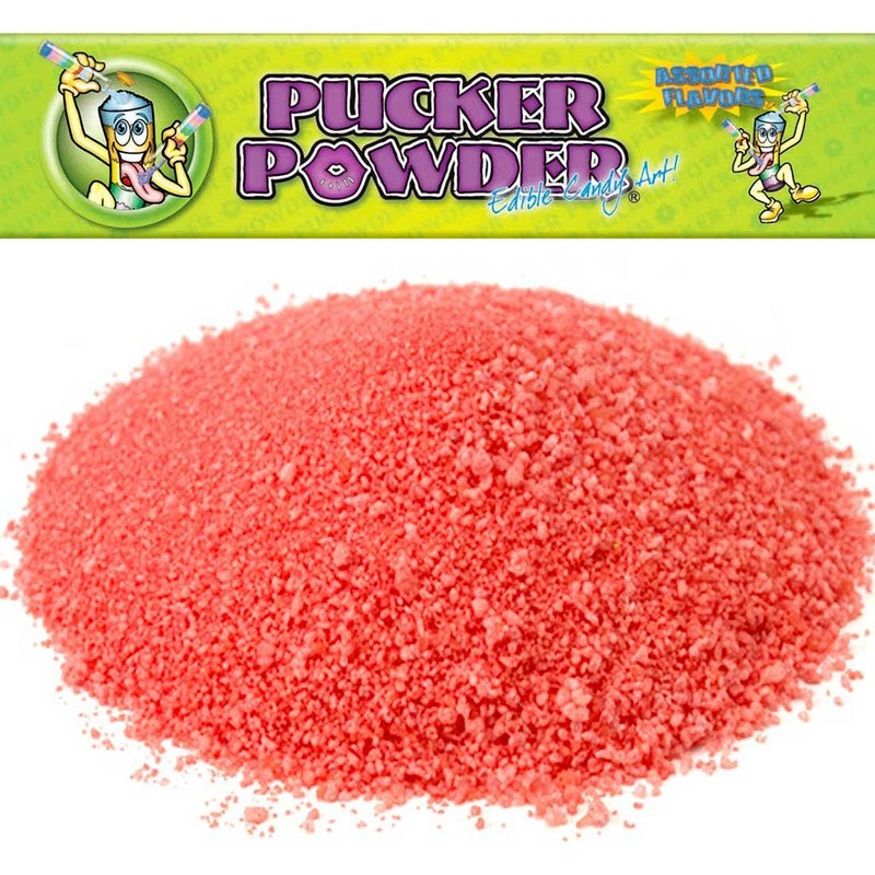 Sour Wild Cherry Pucker Powder Candy Art - 9.5 Oz