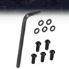 PIT66 Black 10pcs Stainless Allen Screw Bolt kit Compatible with