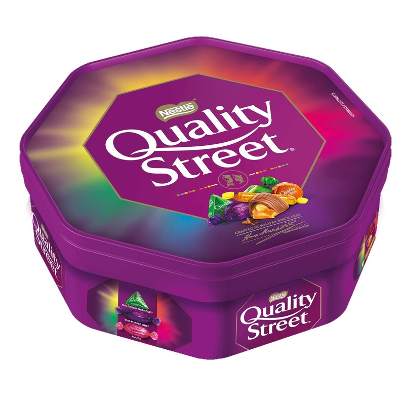 Nestle Quality Street Chocolate Tub 550g (Pack of 1)