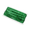 MECCANIXITY 14 Yard Sequins Beaded Lace Trim 2 Row 0.6
