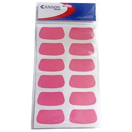 Cannon Sports Under Eye Black Stickers for Football, Baseball, & Lacrosse - Youth & Adults (Pink)
