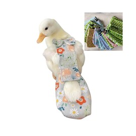 Duck & Goose Diapers - Waterproof, Adjustable, Washable & Reusable Poultry Supplies (2kg-2.75kg)