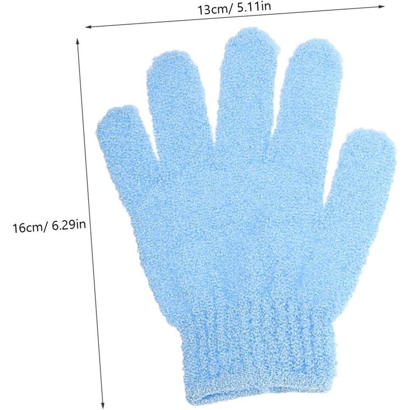 Guantes Exfoliantes de Baño SOESFOUFU 12 Piezas para Adulto