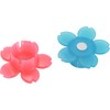 Yoshikawa 4003093 Plastic Bottle Opener & Drainer Stand (Pink/Blue)