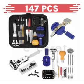 Kingsdun Watch Battery Repair Tool Kit Back Case Opener Upto 55mm Remover Spring Pin Bar