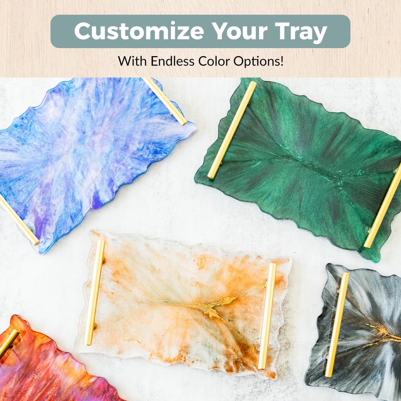 Adults & Crafts Resin Serving Tray Kit