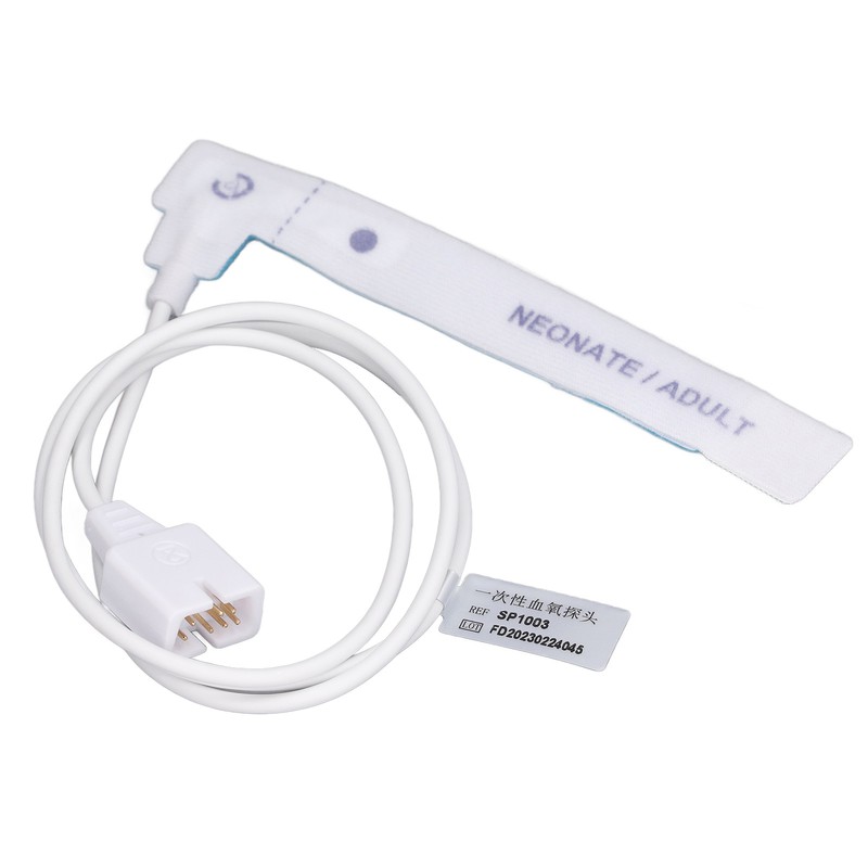 Neonatal Adult Spo2 Sensor for Mindray Disposable 0.9m Cable 7P