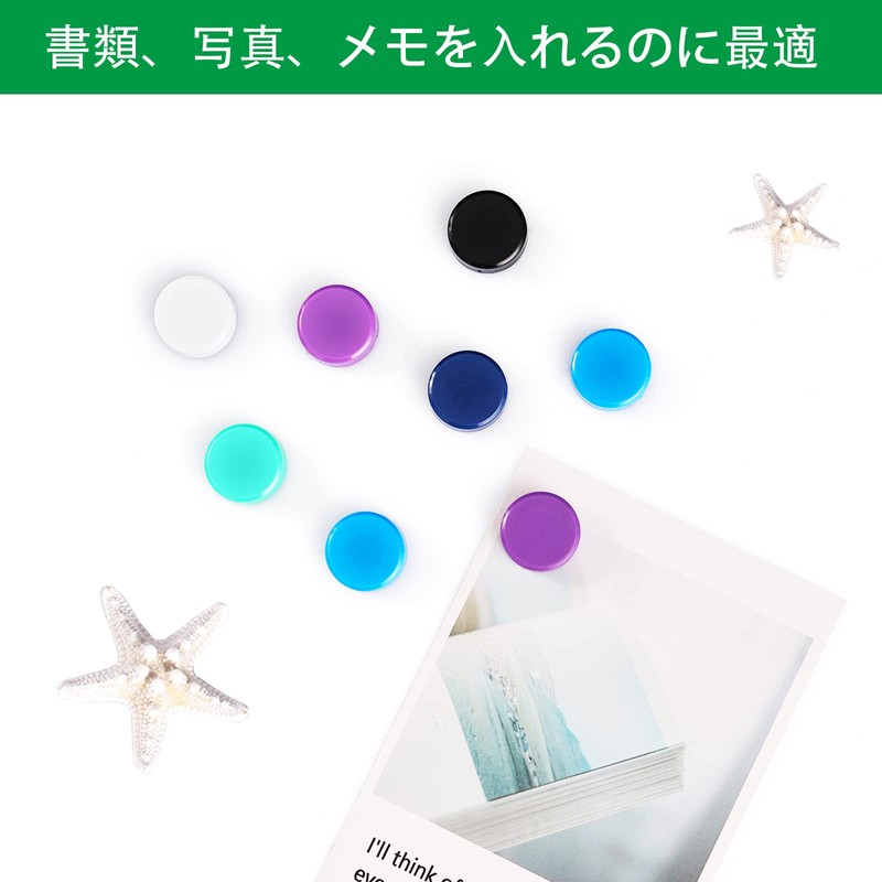 PYJLBX Magnetic Dry Erase Board Magnetic Fridge Magnets, Cute, Small,