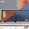 AGS RUST SOLUTIONS Apply Over Rust Paint, Matte Black Finish,