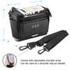 CestMall 3.5L Bicycle Handlebar Bag with Removable Shoulder Strap Bicycle