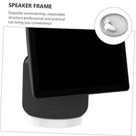 jojofuny Desktop Speaker Holder Bracket Practical Power Cord Organizer Design for Neat Storage and Sound Clarity