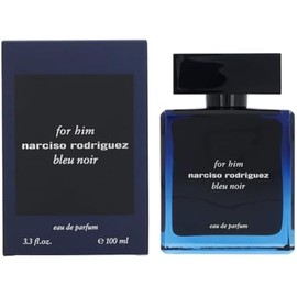 Narciso Rodriguez Bleu Noir Eau de Parfum Spray for Men, Blue, 3.3 Ounce