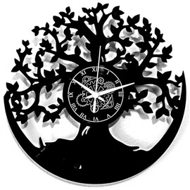 Instant Karma Clocks Wall Clock Tree of Life Wall Decoration Wall Art Hanging Decoration