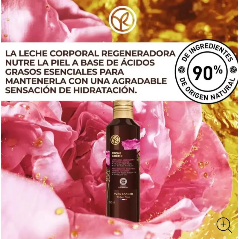 Yves Rocher Leche Corporal Regenerante Nutrición Intensa