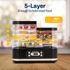 VIVOHOME Electric 5 Trays Food Dehydrator Machine, 400W Hydrator Machine