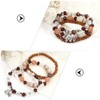 COLLBATH 6 Sets Style Bracelet for Women Multi-layer Wrist Chain