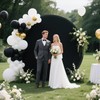 MEHOFOND 6ft Round Backdrop for Birthday Baby Shower Wedding Party
