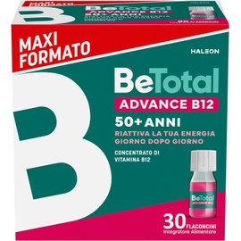 BeTotal Advance B12 Food Supplement with Vitamin B12, Adults over 50, 30 bottles