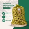 Pack of 200 Corks 45 x 24 mm - Craft