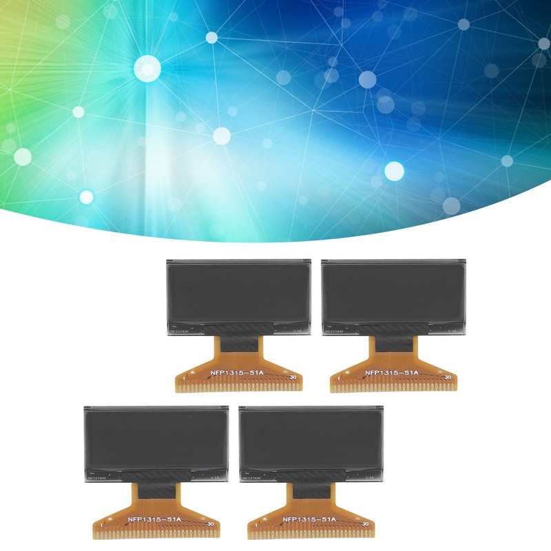 4Pcs LCD Display Module Thin Plastic Layer 128 X 64