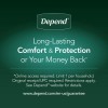 Depend Incontinence Guards for Men, Maximum, 52 Count