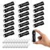 KunHe Small Rechargeable Flashlights 20 Pack Bulk USB-C Mini High