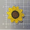 Sunflower Patch 2.25x2.25" Flora Nature Outdoors Forest Embroidered Iron On
