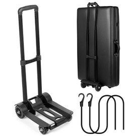 Masajeo Massage Table Cart Portable Massage Table Traveler Cart Massage Table Cart with Wheels Portable Massage Table Carrier Trolley Telescoping Handle Fits Most Sizes Sturdy Foldable Light Durable
