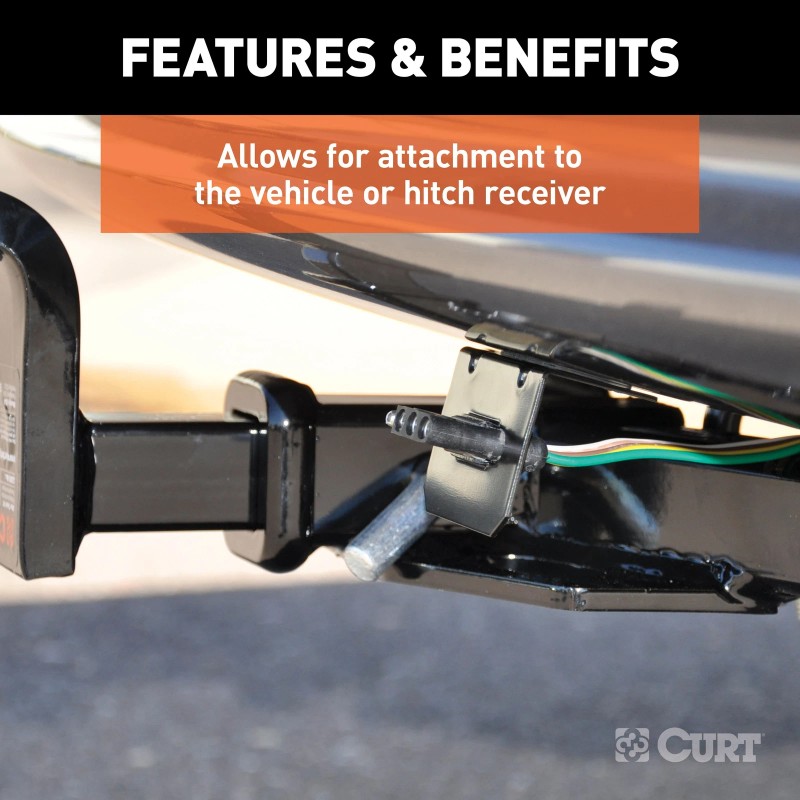 Curt For 98-04 Chevy S10 4 Pin Trailer Wire Plug