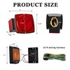 Cyfie LED Trailer Light Kit, Super Bright Submersible Brake Stop