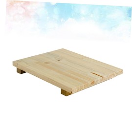 Operitacx Solid Wood Pottery Clay Board Cutting Sculpture Board Mason Pad 24x30cm Handmade