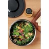 Sato Metal Mixing Bowl with Lid Silver S 4521540259360