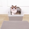 Henkelion Stainless Steel Cat Litter Box with Lid, 20" L