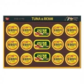 Gold Smile [골드스마일]고래실 튜나리챔 99호 선물세트 구정선물 부모님설선물 [Goldsmile] Whale Rice Tuna Rice Cham 99 Gift Set Lunar New Year Gift Parents' Gift
